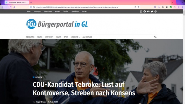 Screenshot in-gl.de